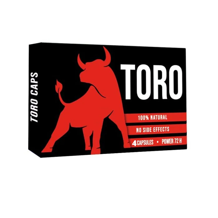 Potenciador Sexual TORO – 4 Capsulas