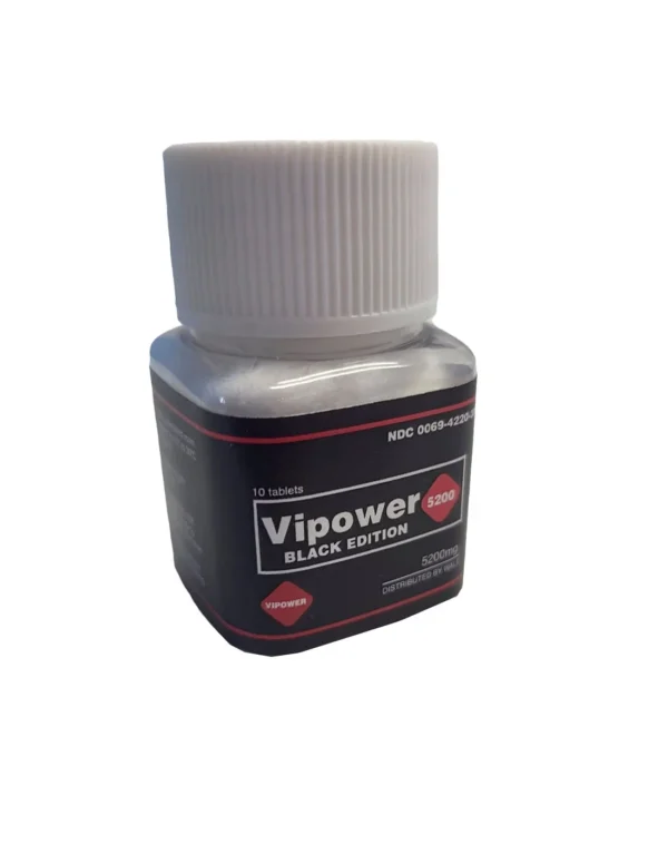 VIPOWER 5200 BLACK EDITION - 10 comprimidos