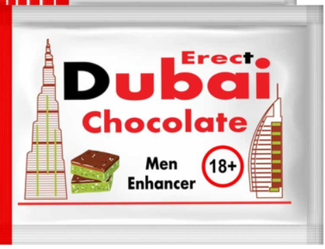 Afrodisíaco Natural Chocolate do Dubai – 1 Saqueta