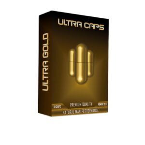 Ultra Caps Golden Afrodisíaco e Potenciador – 10 capsulas