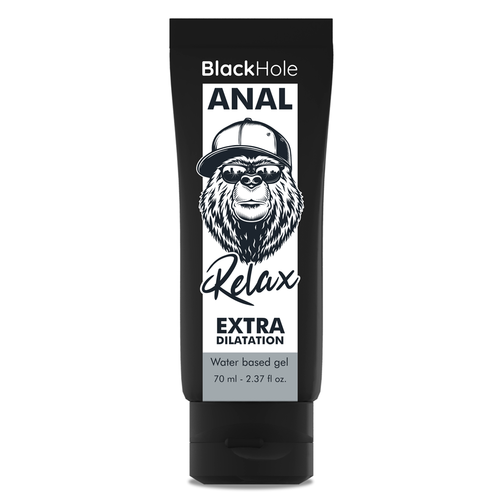 BLACK HOLE - GEL DE DILATAÇÃO ANAL À BASE DE ÁGUA 70 ML