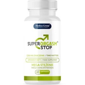 Super Orgasm Stop – Cápsulas Naturais para Controle da Ejaculação e Aumento da Resistência Sexual