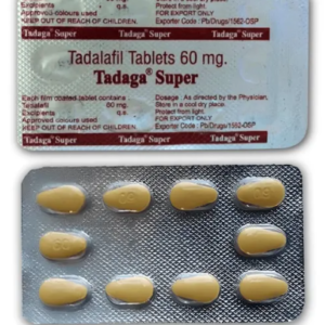 Tadaga Super 60 Mg – 30 comprimidos