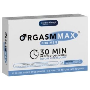 Orgasm Max para Homens – Suplemento Alimentar Natural para Melhorar a Vitalidade e o Desempenho Sexual Masculino